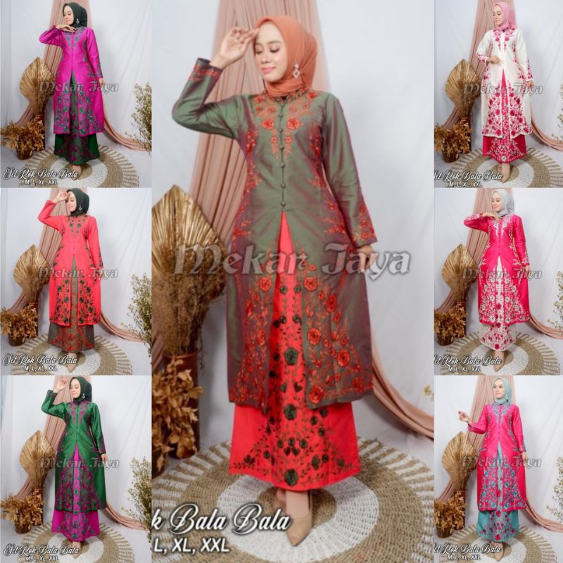 KEBAYA ORIGINAL > SET ROK BALA BALA - KEBAYA TERBARU - PAKAIAN WANITA - BAJU KEBAYA > Mekar Jaya