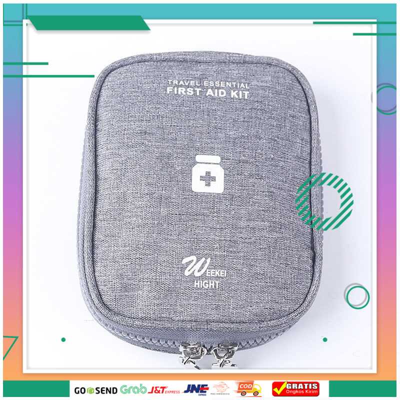 (BISA COD) FTIHSHPHAISUNNY Tas Travel Obat P3K Medical First Aid Kit - D1018