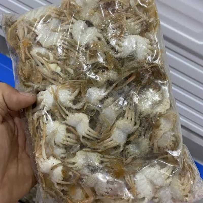 baby crab mentah 500 gram