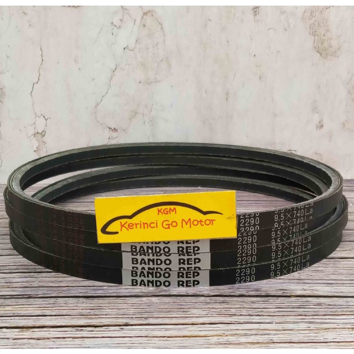 BANDO VAN BELT REP-2290 V BELT TALI KIPAS REP2290 FAN BELT BENANG