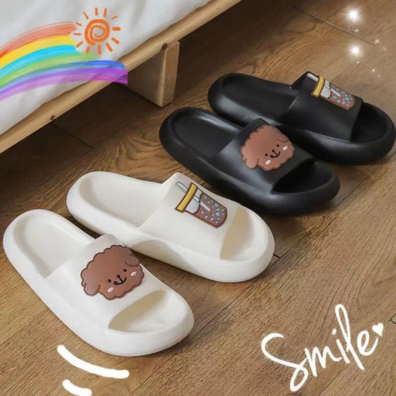 Grosir - S989 Sandal Bear Boba / Sandal Doggy Lucu / Sandal Doggy Boba / Sandal Cute Boba / Sandal Wanita