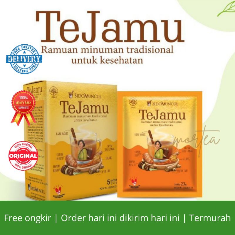TEJAMU SIDOMUNCUL RAMUAN MINUMAN TRADISIONAL HERBAL UNTUK MENJAGA DAYA TAHAN TUBUH TERMURAH ORIGINAL