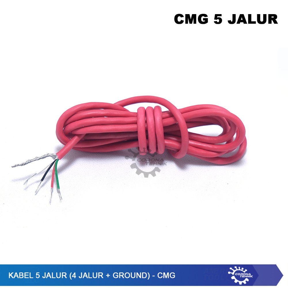 Kabel 5 Jalur (4 Jalur + Ground) CMG - Ecer 1 Meter