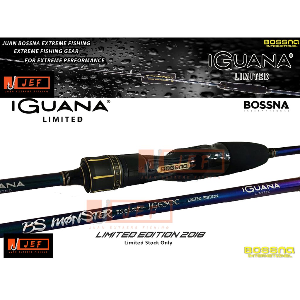 BS MONSTER 3 SP IGUANA PE 2-4 BOSSNA ROD