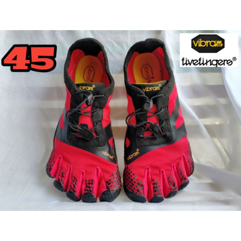 Sepatu Vibram FiveFingers KSO EVO Red Second Original
