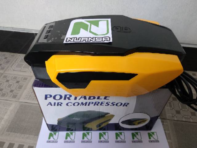 Inflator Pompa Elektrik Listrik Kompresor Angin Ban Mobil Motor Pump Portable Air Compresor  150 PSI