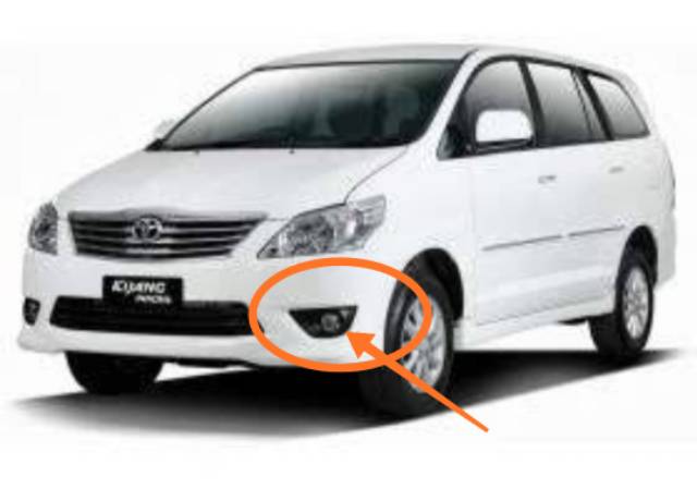 Lampu kabut foglamp grand innova 2012 2013