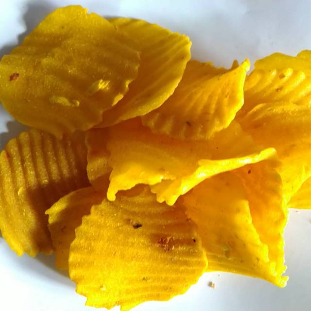 

Kerupuk Mentah Bentuk Chitato 250gram