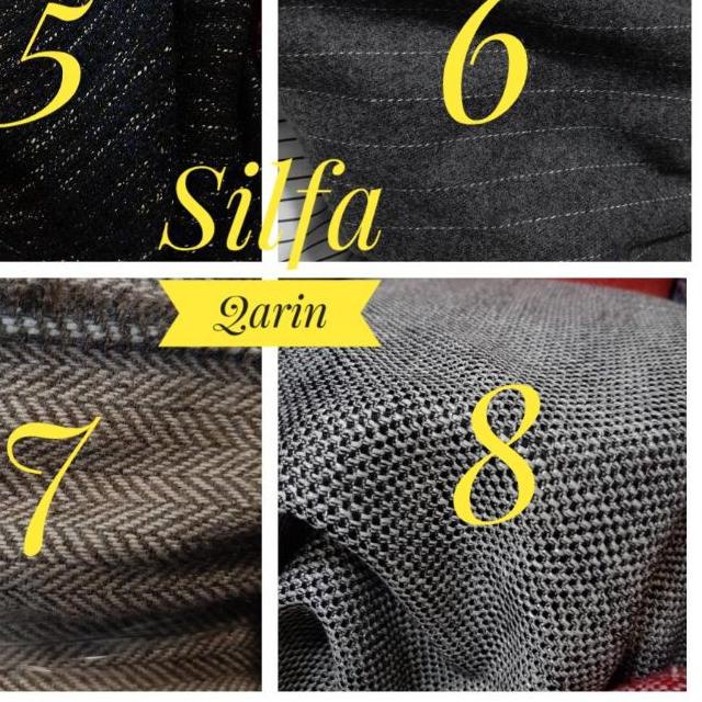 ۝ Wool Acrylic Rajut _ Kain Wool Acrylic Import _ Bahan Kain Blazer/Jas ❄