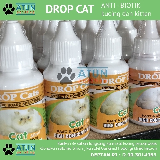  Obat  Kucing  Luka  Infeksi Demam Antibiotik Drop Cat Atau 