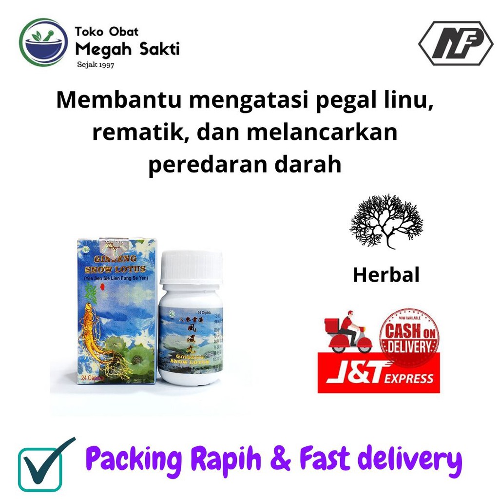 

Ginseng Snow Lotus / Teratai Salju 100% asli