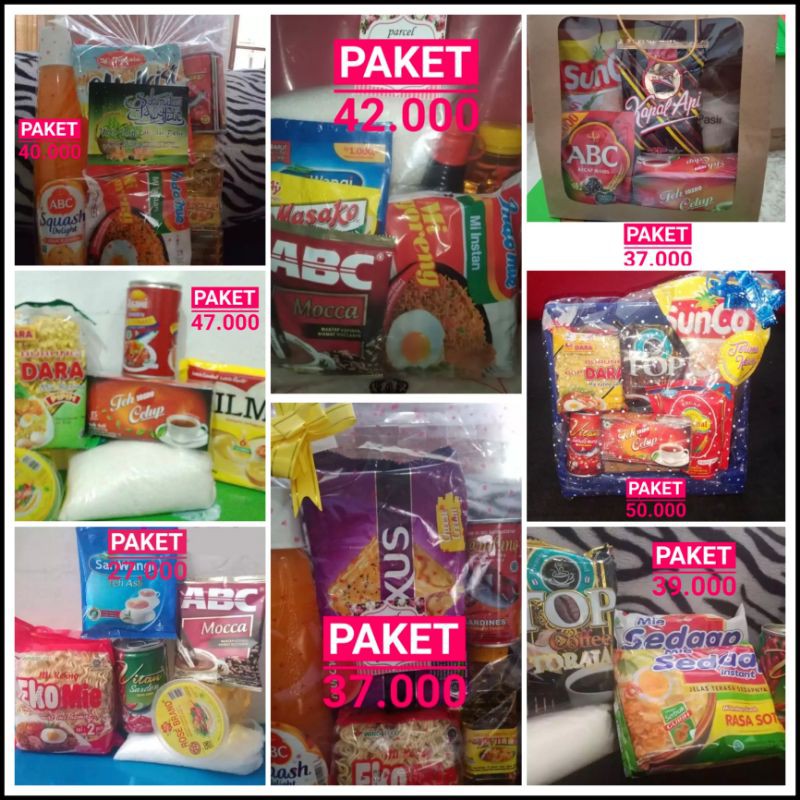 Paket Sembako Gula Minyak Murah parcel lebaran tahlilan