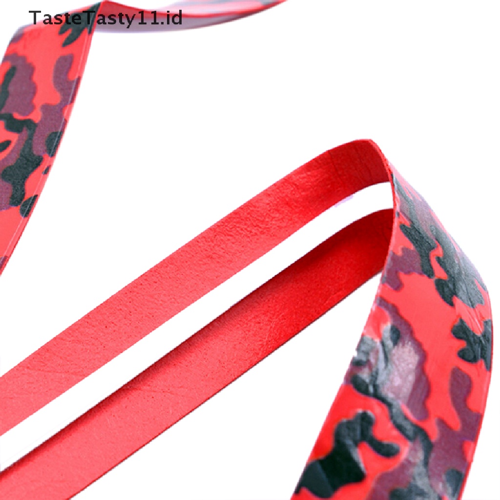 (TasteTasty) Tape Grip Raket Tenis / Badminton Motif Camo Anti slip Menyerap Keringat