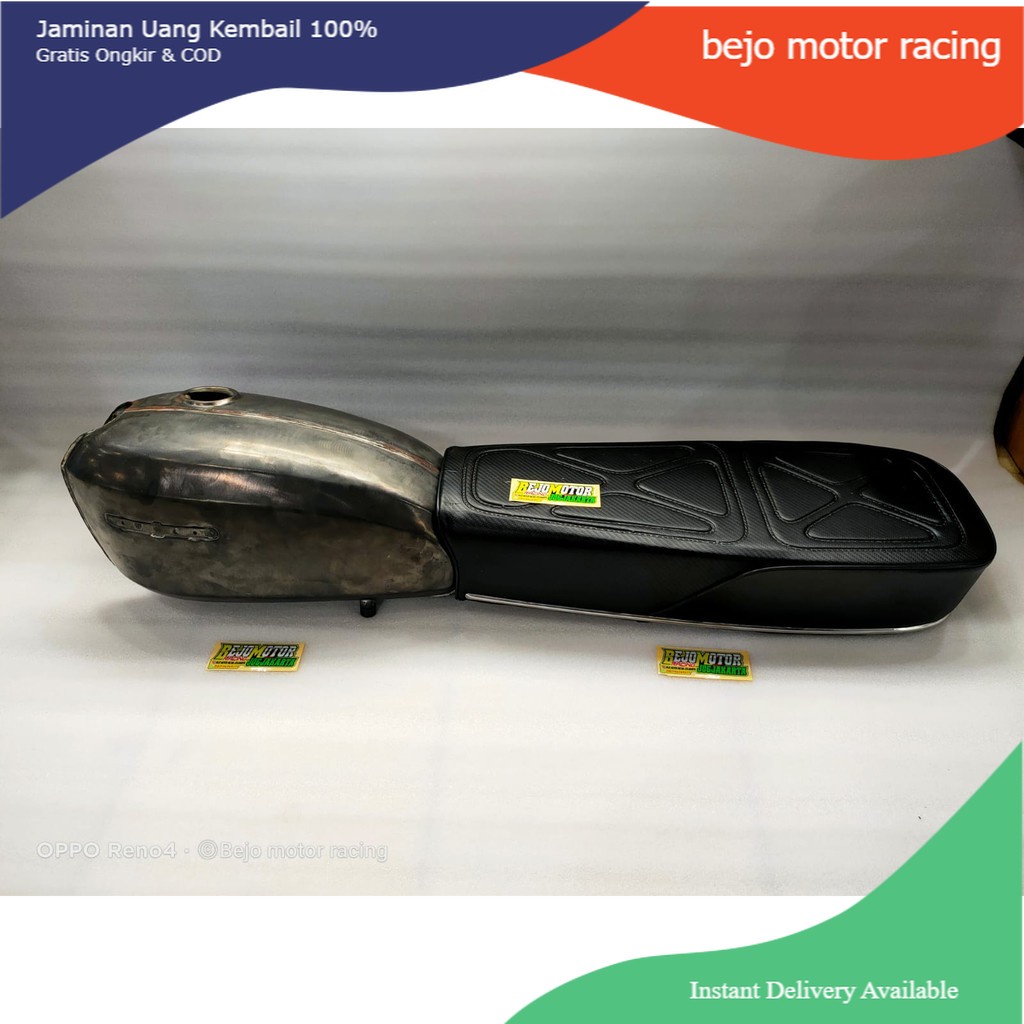 tangki cb 100 125 glathik pres kudus g tech plus jok