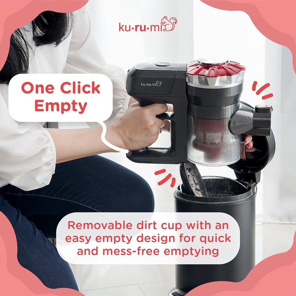 KURUMI KV-05 Cordless Stick Vacuum Cleaner