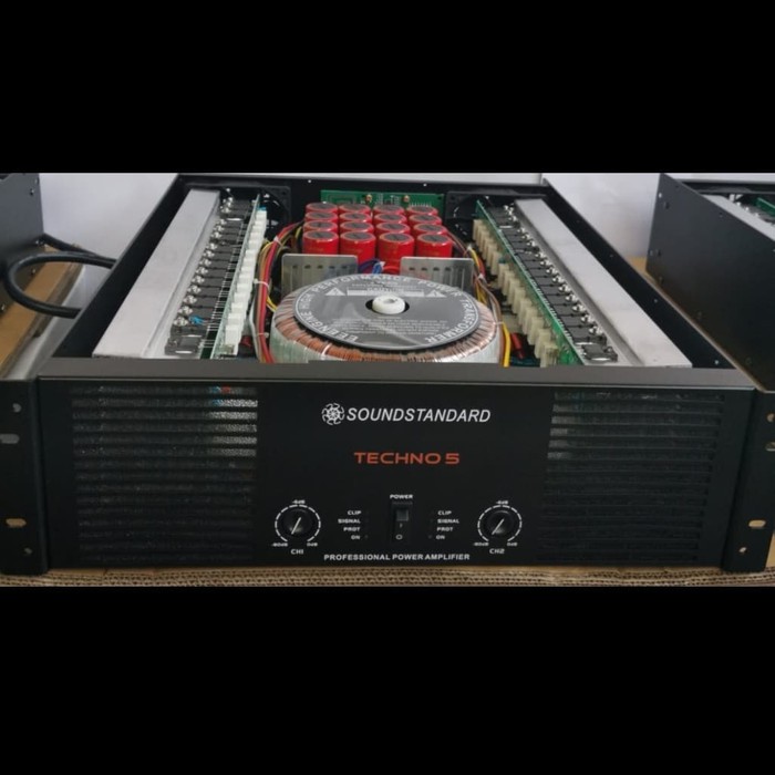 POWER AMPLIFIER SOUNDSTANDARD TECHNO 5-TECHNO 5