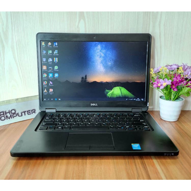 DELL LATITUDE E5450 FULL HD; I5 GEN5 RAM 4GB SSD 128GB; BODY MULUS KEYBOARD NYALA