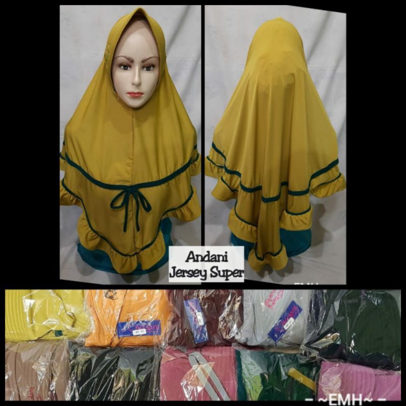 Hijab Andani Jersey Super