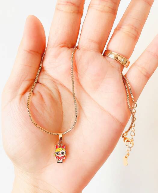 Kalung Anak Putri Red Gold Xuping