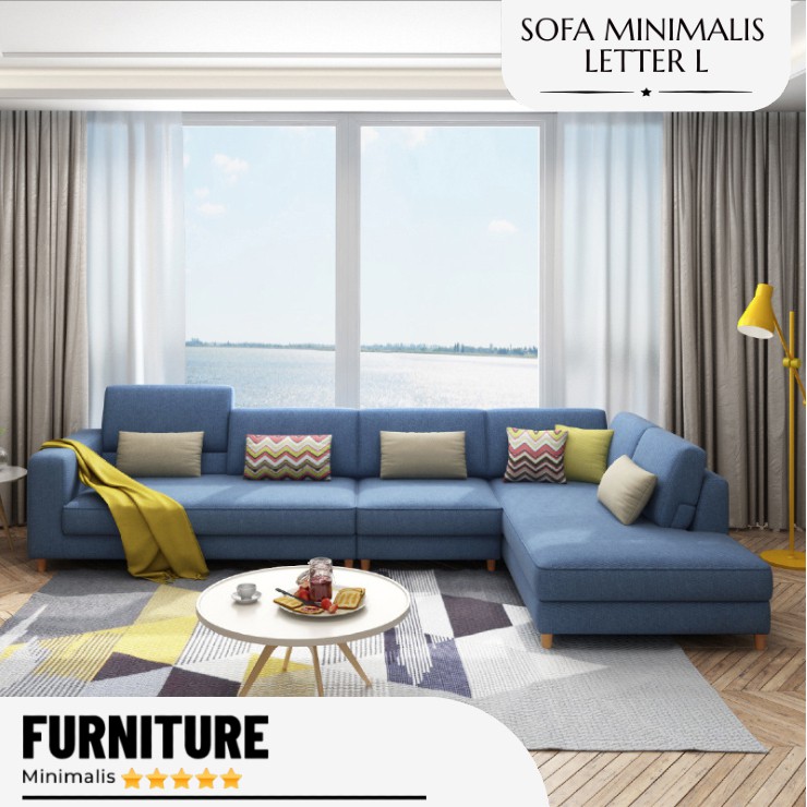 Sofa Minimalis Mini Sofa L Sofa Ruang Tamu Modern L Sudut Untuk Ruang Tamu Ukuran Kecil Shopee Indonesia