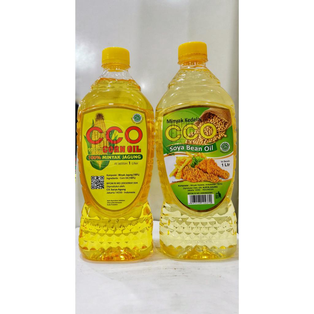 

[DISKON] MINYAK JAGUNG CCO 1 LITER/CCO CORN OIL/SOYA BEAN OIL/SOYABEAN/MINYAK GORENG 1LITER BOTOL/MINYAK KEDELAI MERK CCO 1L