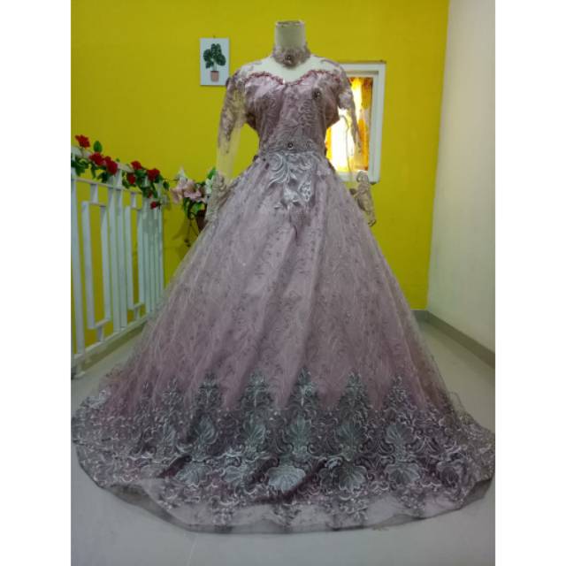 RND/gaun akad/gaun pengantin/baju nikah/baju wedding/wedding dress