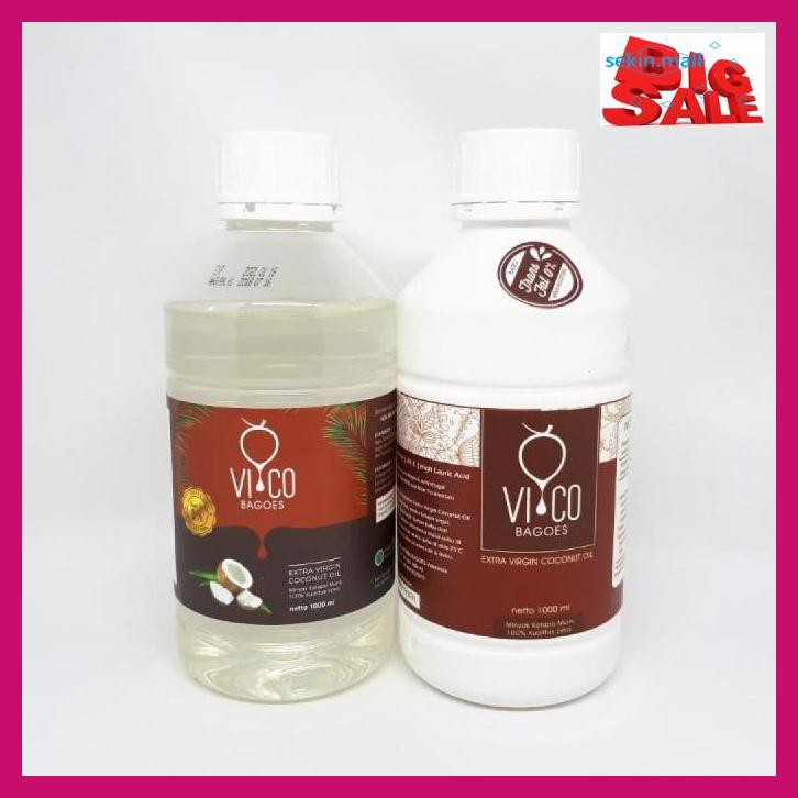 

R6Eruy5- Vco Bagoes 1Lt Virgin Coconut Oil Ketodiet R5We46-