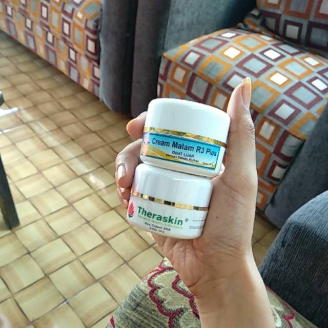 [THERASKIN] WHITENING EXPRESS / PAKET SIANG MALAM R3 PLUS AHA / SUPER GLOWING