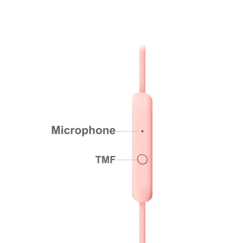 [WS] Handsfree Earphone Macaron Hi Fi Stereo Suround Sound Premium Quality U-19 GLOSSY