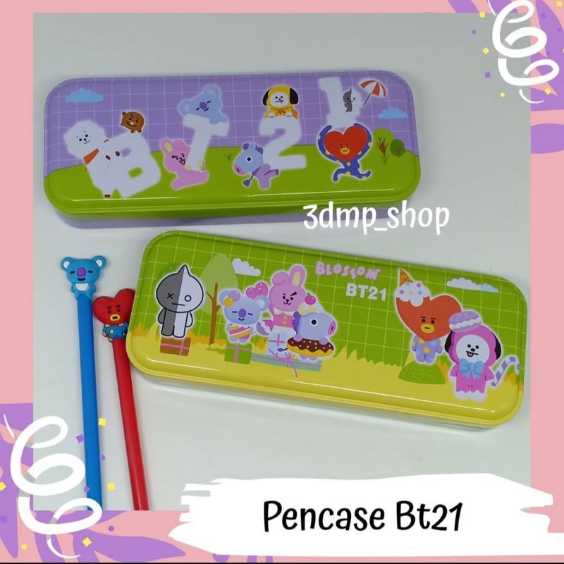 Pencase Tempat Kotak Pensil BT21 BTS KPOP