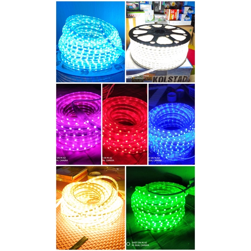 lampu hias plafon LED strip meteran harga permeter