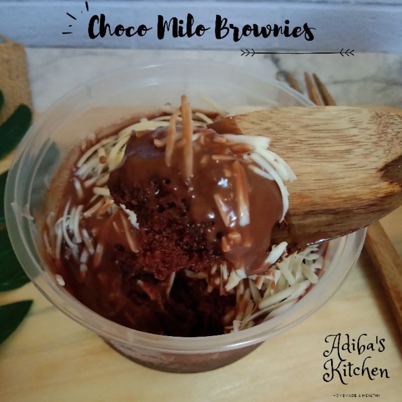 

DESSERT BOX 300ml - Brownies Lumer (Choco Milo Brownies)
