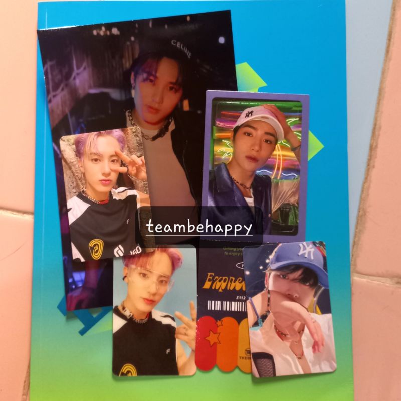 THE BOYZ Thrill Ride Album Unsealed Juyeon Topi Eric Hyunjae Jacob Photocard PC