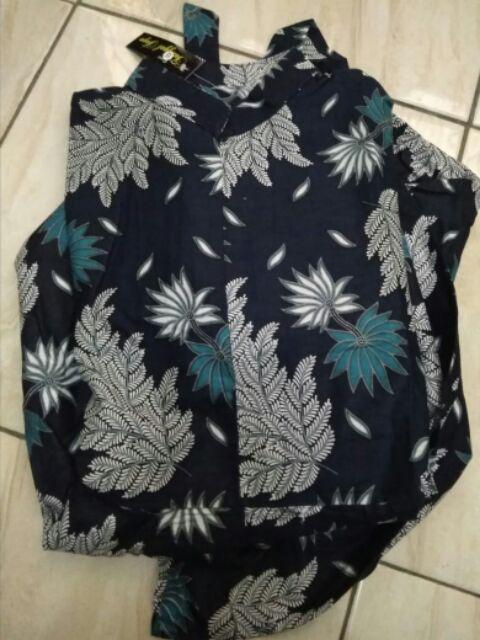 Gamis Batik Daun Btj 03