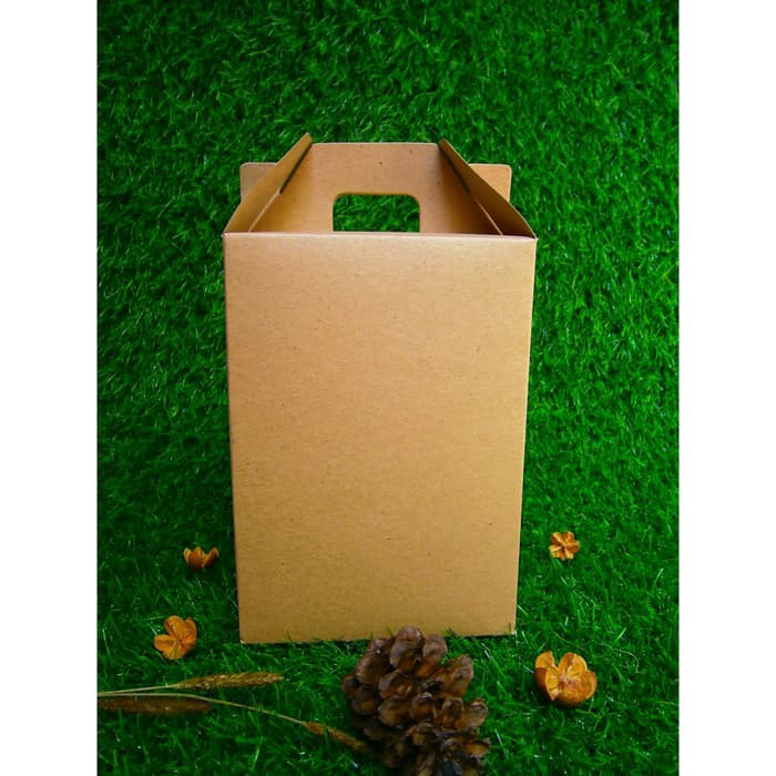 

READY STOCK TAS BOX KOTAK KADO GABLE BOX PACKING SOUVENIR UKURAN 17 X 12 X 8,5 cm
