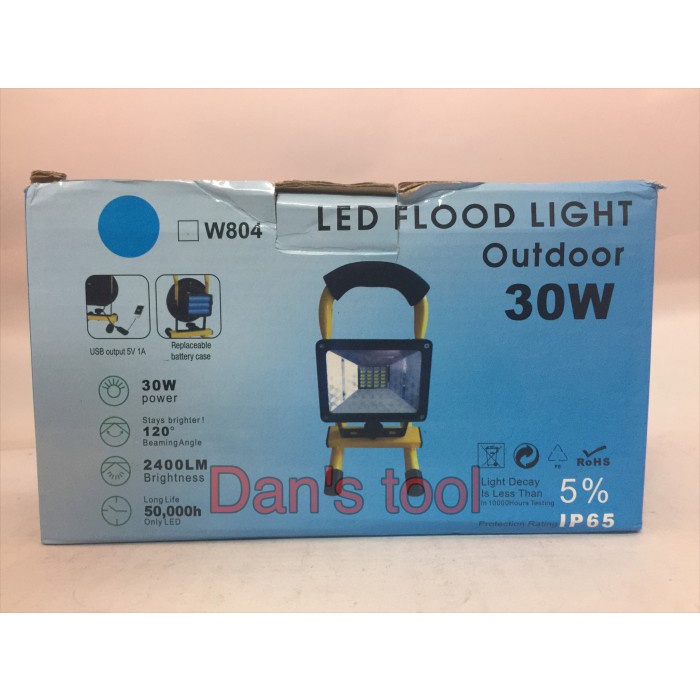 Lampu Sorot LED / LED Flood Light Outdoor 30 Watt 3 Fungsi Lampu