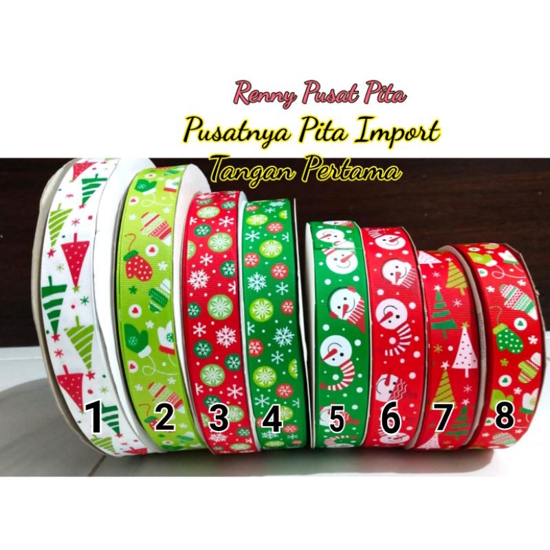 

Pita Nuansa Natal 2.5cm