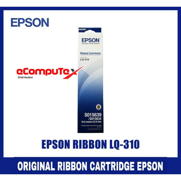 RIBBON CARTRIDGE / CATRIDGE PITA PRINTER EPSON RC LQ310 / LQ 310 ORIGINAL