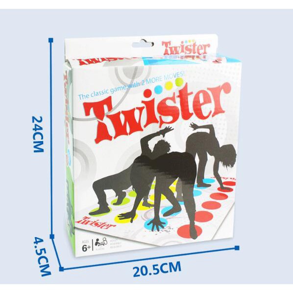 Grab Medan Twister Body Games Permainan Board Game S180156