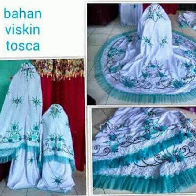 Mukena Coupelan IBU DAN ANAK 10 TAHUN