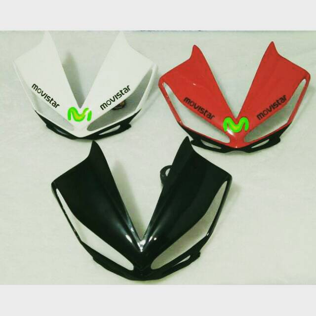 Kedok headlamp R15 lama V2 -cover lampu R15 lama v2