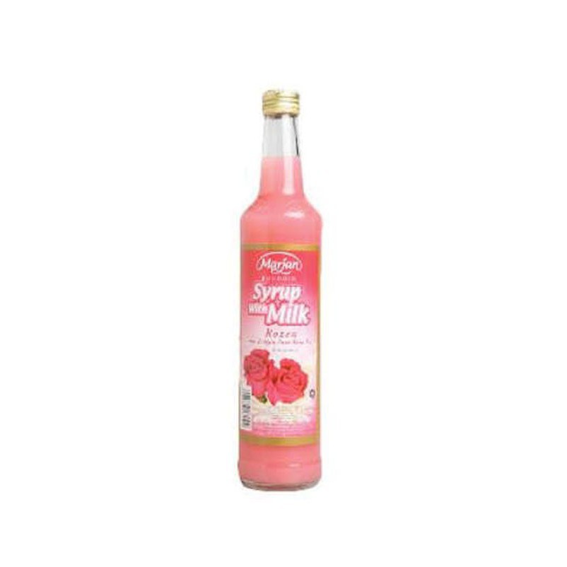 

MARJAN Boudoin Syrup Rose With Milk 460ml