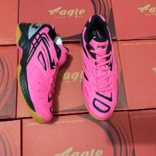  Sepatu  Badminton Eagle  Spikeshoot Pro Original Sepatu  