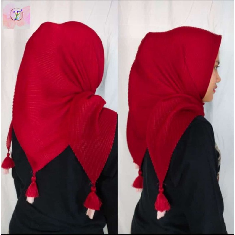 JILBAB SEGIEMPAT PLISKET POM² || SEGIEMPAT POM² || SEGIEMPAT PLISKET