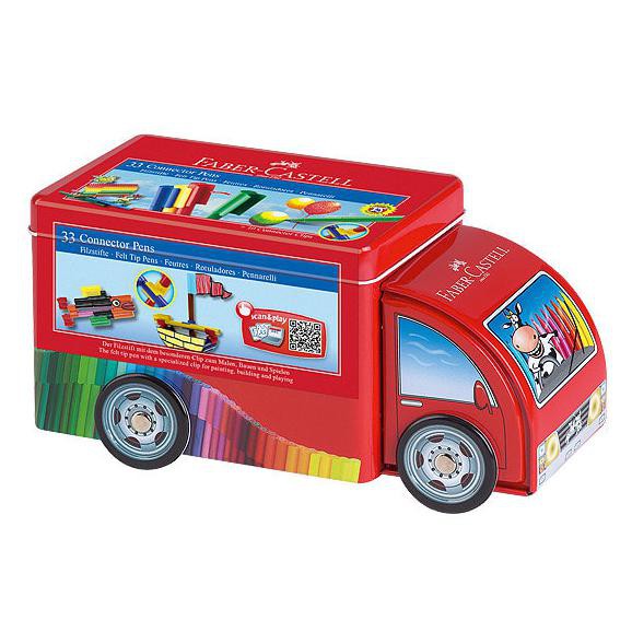 

Promo Connector Pen 33 Warna Faber Castell Truck Tin