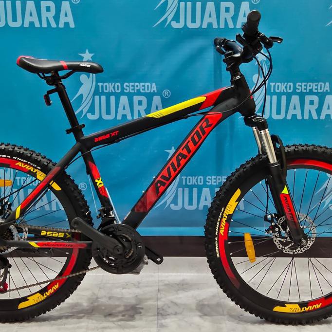 Sepeda Gunung Aviator 2689 Xt Vt 24S Mtb 26