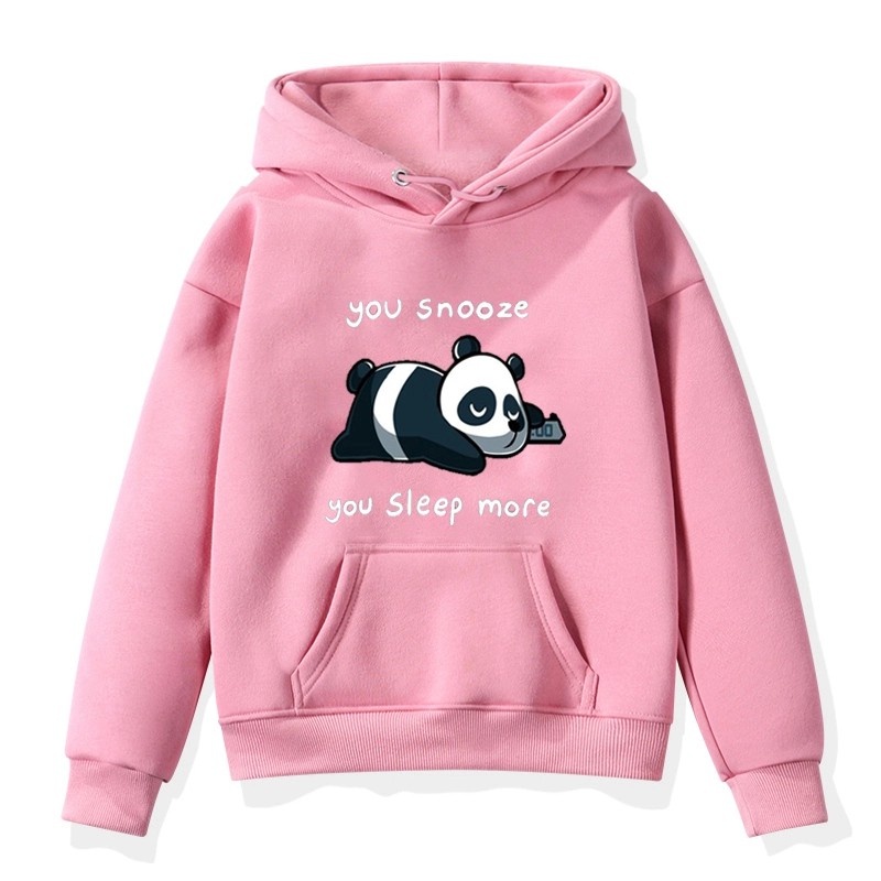 SWEATER HOODIE ANAK BERUANG TIDUR II SWEATER HOODIE ANAK YOU SNOOZE