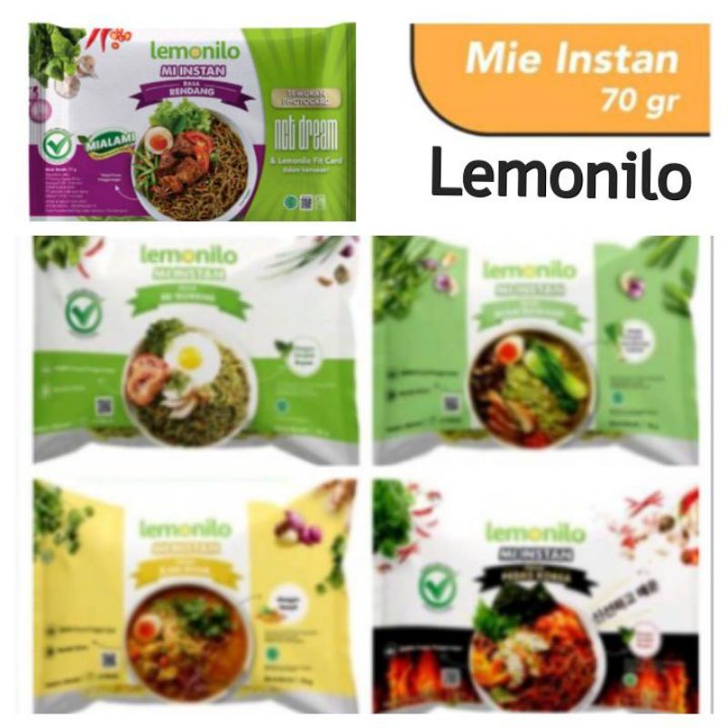Jual Mie Sehat Lemonilo Kuah / Goreng Pedas Korea / Rendang / Ayam ...