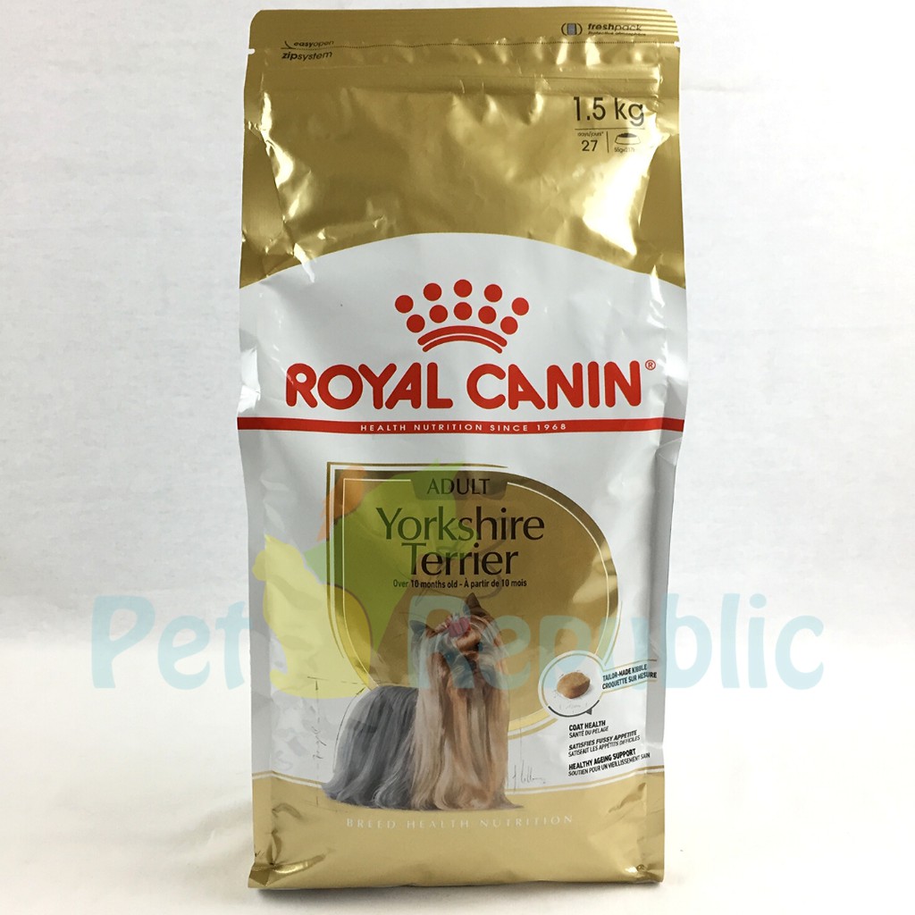 

ROYAL CANIN Makanan Anjing Khusus Yorkshire Terrier 1.5kg