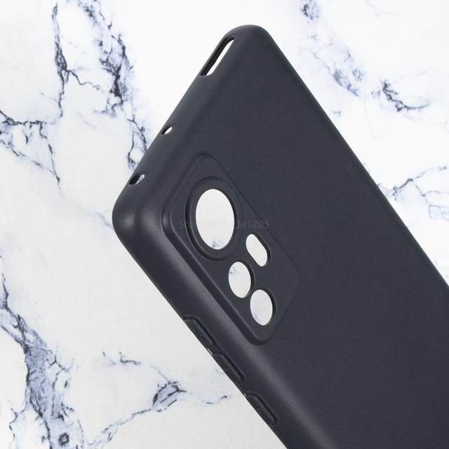 XIAOMI 12 XIAOMI 12 PRO XIAOMI 12 LITE CASE BLACK PREMIUM SILIKON HITAM KARET CASING PROTECT CAMERA COVER PELINDUNG KAMERA